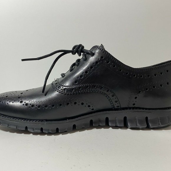 Cole Haan ZeroGrand Wingtip Men's Oxford Black - Picture 6 of 15